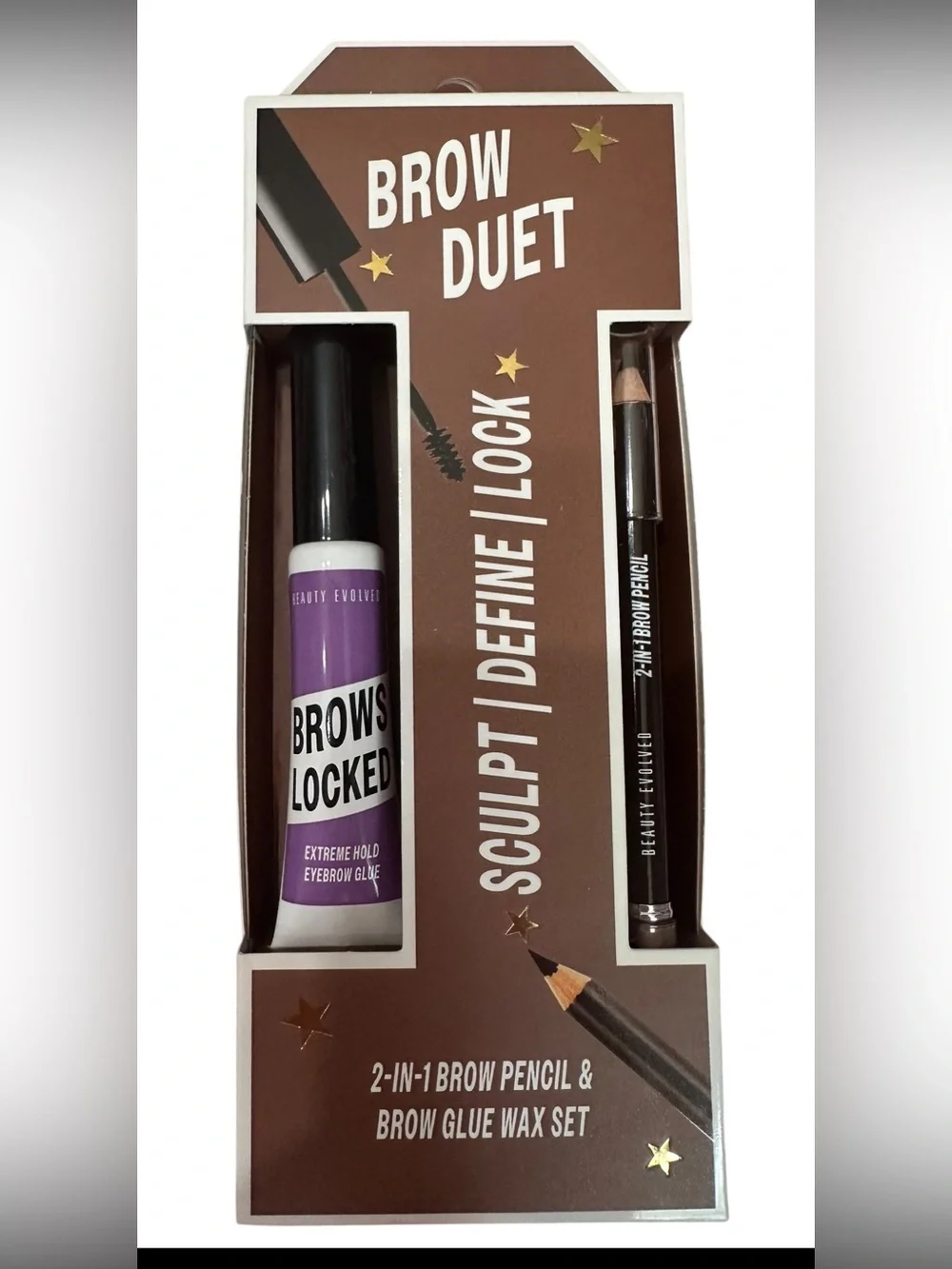 Brow Duet - Brown Brow Pencil & Brow Gel